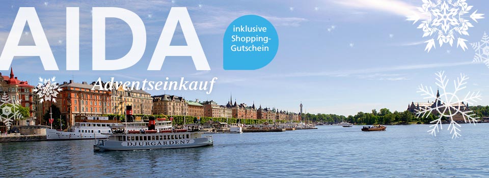 AIDA Ostseekreuzfahrt Angebot im Adventseinkauf AIDA Ostseekreuzfahrt Angebot