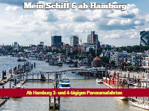 Mein Schiff Panoramafahrten ab/bis Hamburg oder Kiel inkl. Bonus buchen!