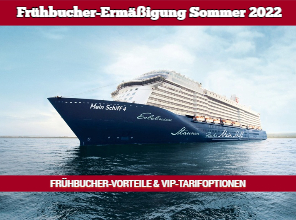 Frühbucher-Ermäßigung Sommer 2022
