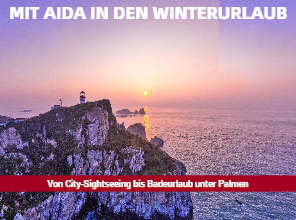 MIT AIDA IN DEN WINTERURLAUB