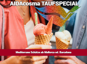 AIDAcosma TAUFSPECIAL