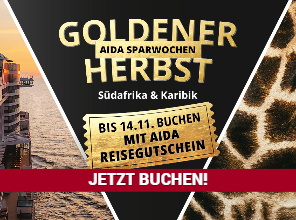 GOLDENER HERBST: AIDA SPARWOCHEN