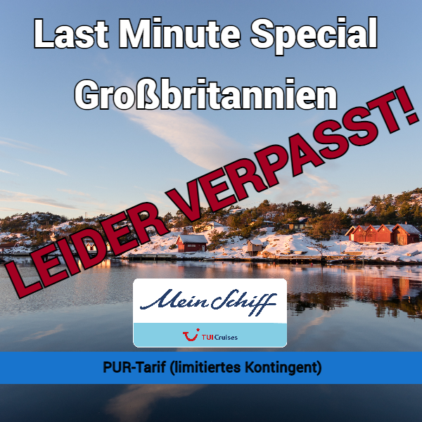Last Minute Special „Großbritannien” Last Minute Special „Großbritannien”