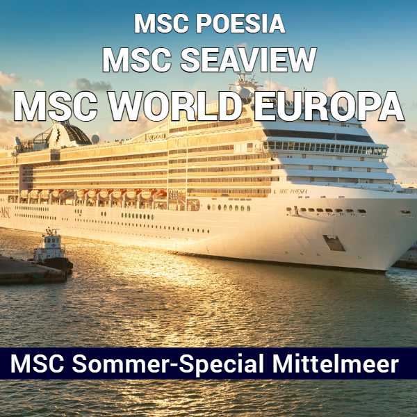 MSC Sommer-Special Mittelmeer MSC Sommer-Special Mittelmeer