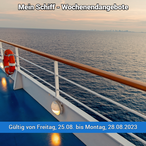 Wochenendangebote Mein Schiff