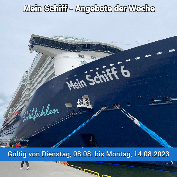 Das Mein Schiff – Angebot der Woche Das Mein Schiff – Angebot der Woche