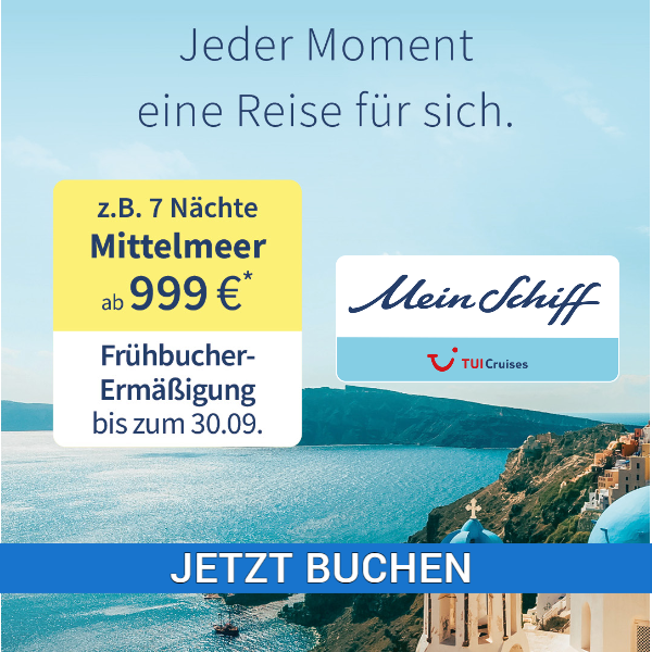 Jeder Moment eine Reise für sich. Mein Schiff ®