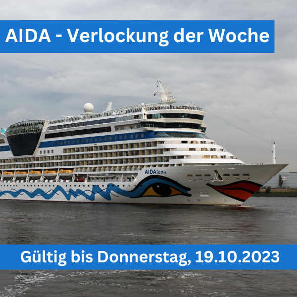 AIDA Verlockung der Woche