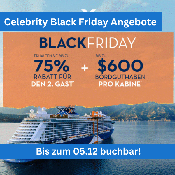 Celebrtiy Cruises – Black Friday