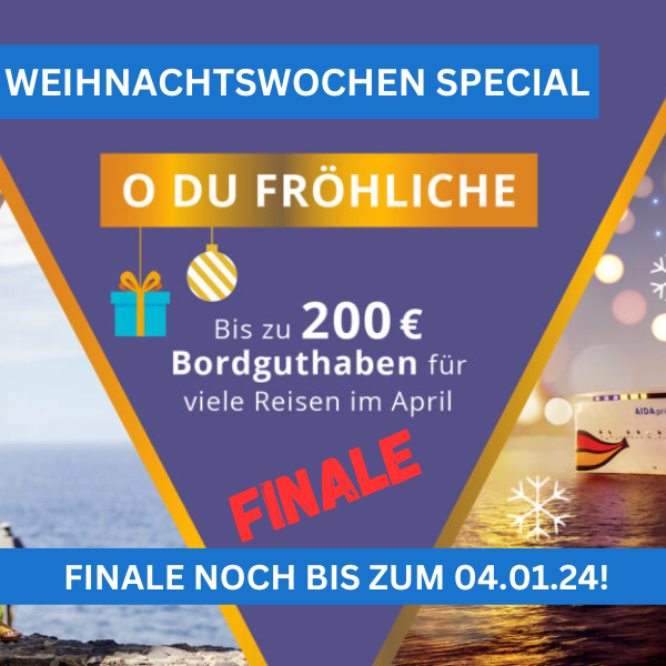 FINALE IM WEIHNACHTSWOCHEN SPECIAL