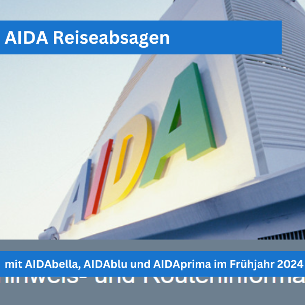 AIDA Reiseabsagen
