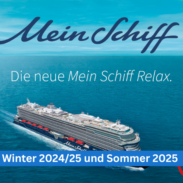 Buchungsstart: Mein Schiff Relax und Mein Schiff 2
