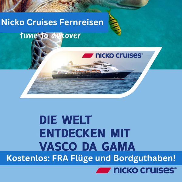 Nicko Cruises Weltreise und Teilstrecken