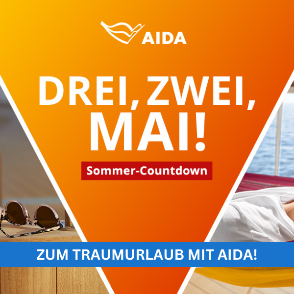DREI, ZWEI, MAI! – Sommer-Countdown