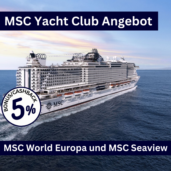 Das Beste für Ihren Urlaub – der MSC Yacht Club