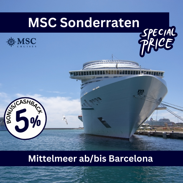 MSC Sonderpreise für euch