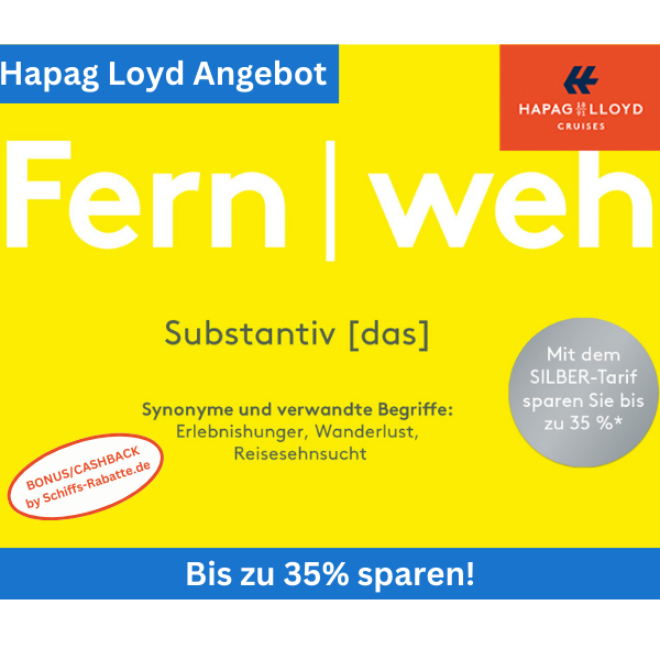 Hapag Lloyd Silber Angebot