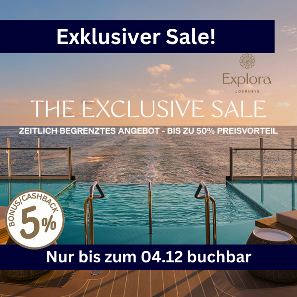 THE EXCLUSIVE SALE bei EXPLORA