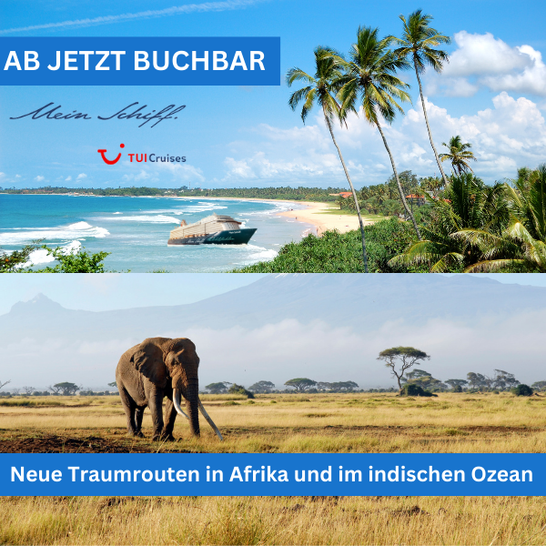 Mein Schiff neue Routen buchbar