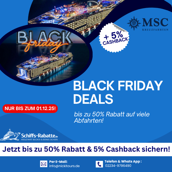 MSC Black Friday Deals